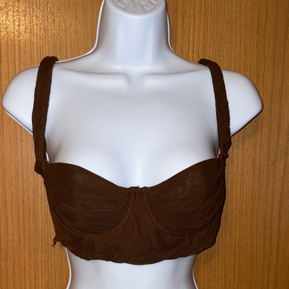 Tic Top size large Brown Women's Intimate Bra - Picture 1 of 10